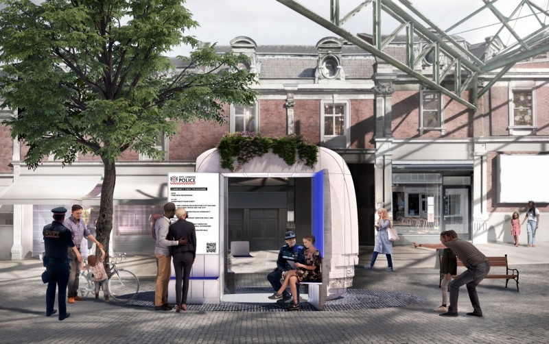 Winning design for ‘21st century’ London police boxes unveiled