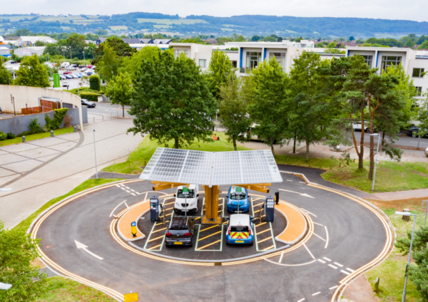New rapid EV hub in Somerset