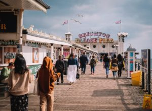 people walking on wooden dock during daytime