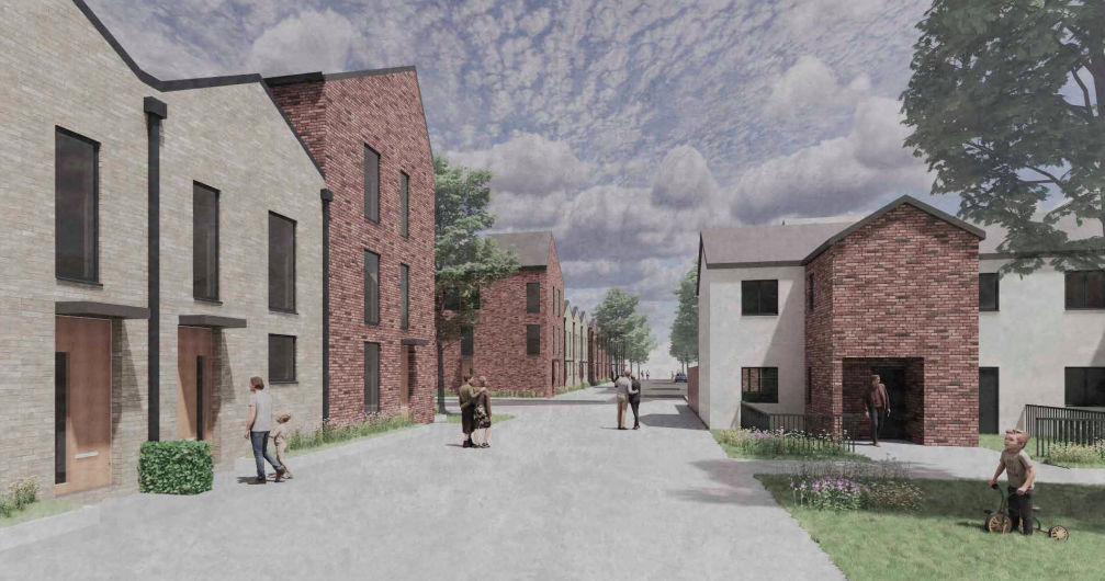 Regeneration scheme to transform Manchester estate with low-carbon social housing