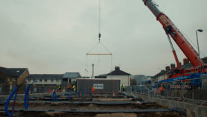 Cardiff Council installs its first modular homes