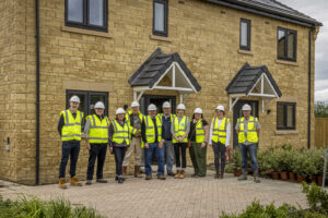 Councillors visit rural homes in Wiltshire