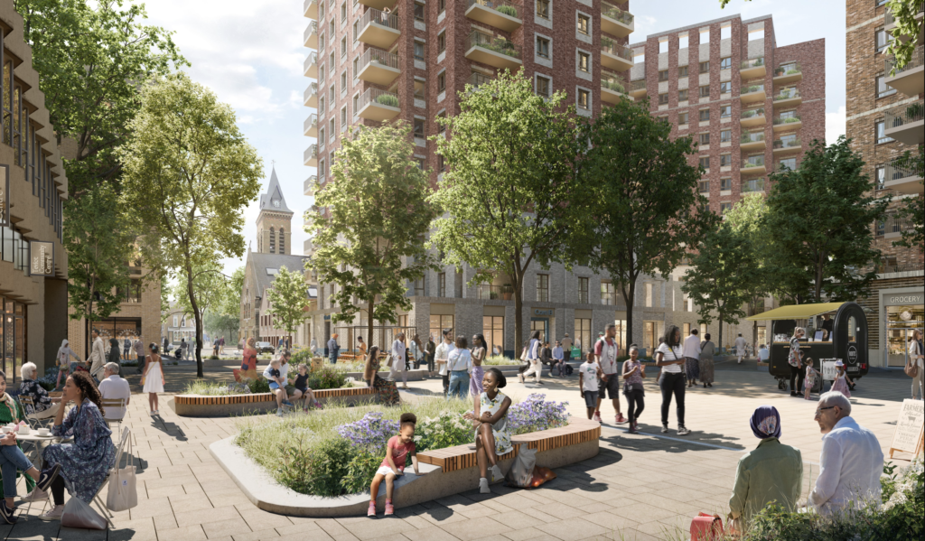 Plans submitted for east London estate regeneration