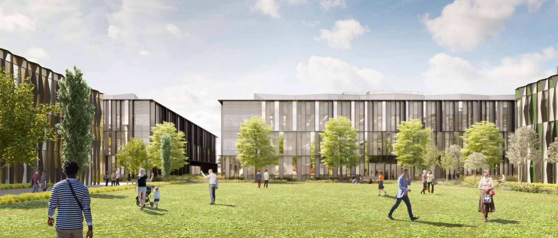 Two new buildings set for groundbreaking science facility