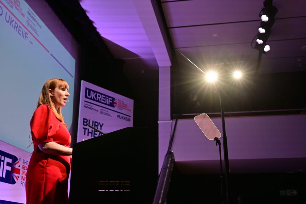 ‘Build, build, build’: Angela Rayner delivers UKREiiF’s keynote address