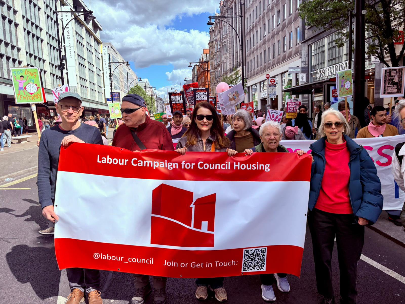 Home truths: thousands demand rent controls and council homes