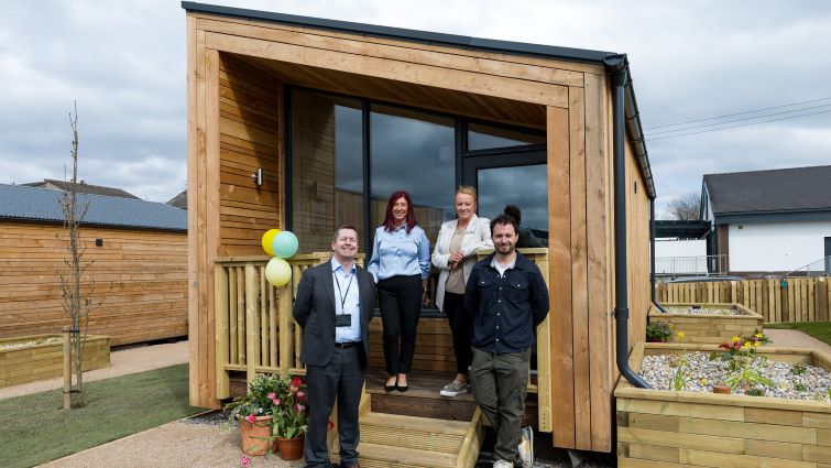 Scotland’s first homelessness village opens in Rutherglen