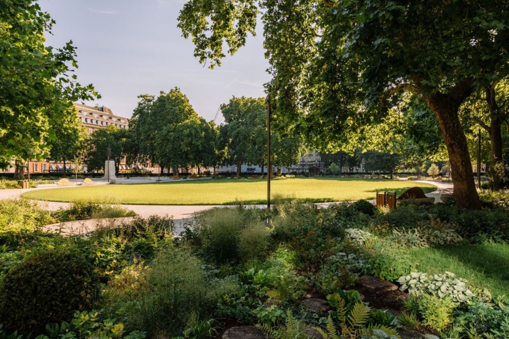 London’s 300-year-old square reborn for a changing climate